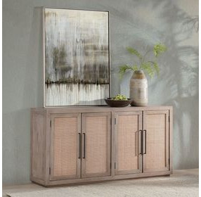 Jensen Meadow Taupe 4 Door Buffet