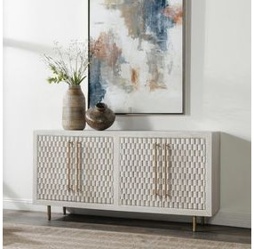 Norwood Coastal White 4 Door Buffet