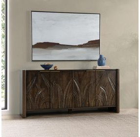 Ledro Dark Brown 4 Door Buffet