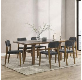 Orlando Mossed Brown Upholstered Dining Chair Set of 2