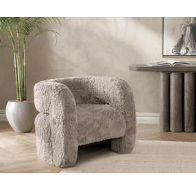Teddy Granite Upholstered Accent Chair