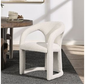 Archie Birch Cream Upholstered Dining Chair
