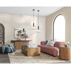 Petra Blush 90" Sofa