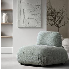 Thilda Green Upholstered Accent Chair