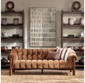 Sansa Bronze 86" Sofa