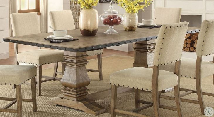 Veltry natural tone extendable dining table from homelegance Veltry Natural Tone Extendable Dining Table from Homelegance | Coleman