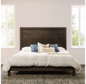 Santa Clara Toasted Brown King Panel Bed