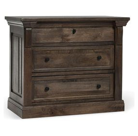 Adelaide Cocoa Brown 3 Drawer Nightstand