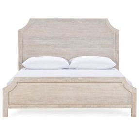Westmont Creamwood King Panel Bed