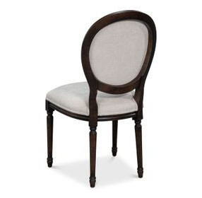 Hugo Cream Performance Fabric Upholstered Side Chair Set of 2