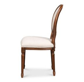 Hugo Cream Upholstered Side Chair Set of 2