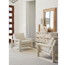 Thaynes Beige Upholstered Chair