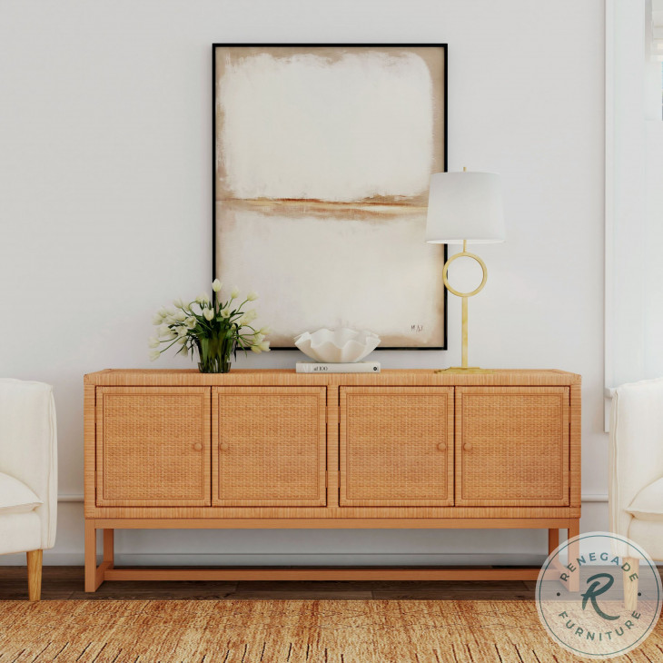 Captiva neutral Rattan Sideboard From Butler | Coleman Furniture