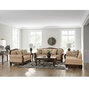 Stanmore Golden Living Room Set