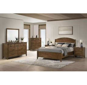 Andover Walnut Rectangular Dresser Mirror