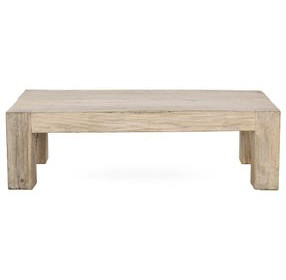 Giza Butterwood Blend Rectangular Coffee Table