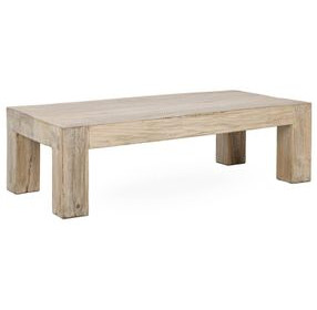 Giza Butterwood Blend Rectangular Coffee Table