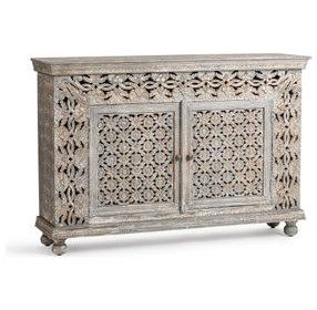Blair Heritage Cream 2 Door Accent Cabinet
