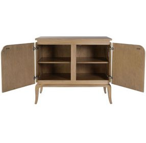 Karolina Light Brown 40" 2 Door Accent Cabinet