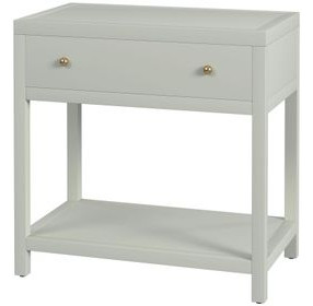 Nora Sage Green 1 Drawer Nightstand
