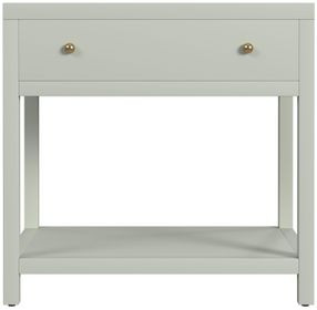 Nora Sage Green 1 Drawer Nightstand