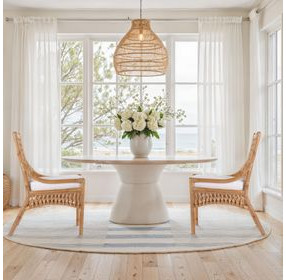 Antigua Natural 19" Side Dining Chair