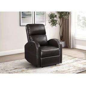 Grant Brown Power Recliner