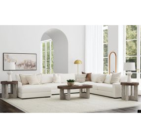 Nova Cerused Charcoal Rectangular Coffee Table