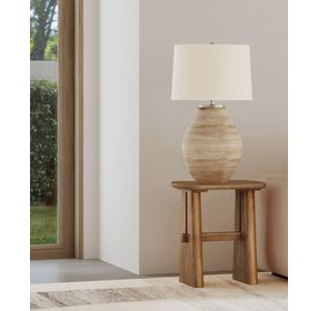 Knox Natural Pine Square End Table