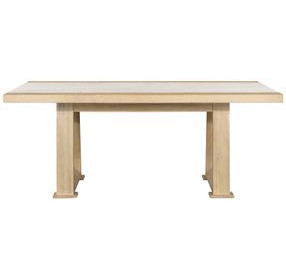 Trifecta Driftwood Cerused Oak Rectangular Dining Room Set