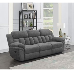 Bahrain Charcoal Reclining Sofa