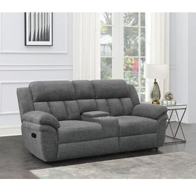 Bahrain Charcoal Reclining Loveseat