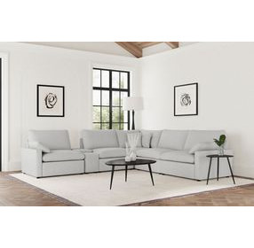 Collins Gray 6 Piece Modular Power Sectional