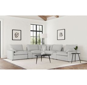 Collins Gray 7 Piece Modular Power Sectional