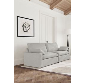 Collins Gray Modular Power Reclining Loveseat