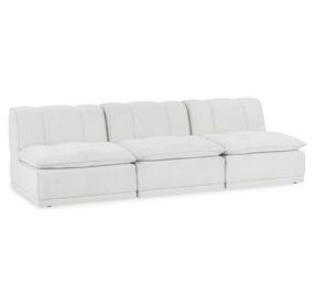 Haven White 3 Piece Modular Sofa