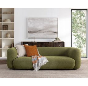 Faris Dark Olive 102" Sofa