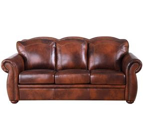 Ardentia Marco Leather Upholstered Living Room Set with Nailhead Trim