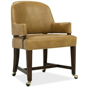 Archives Brown Upholstered Game Chair