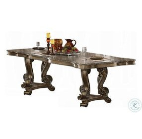 Ragenardus Vintage Oak Extendable Rectangular Dining Room Set