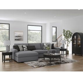 Bealton Salt and Pepper 3 Piece Sectional with LAF Chaise