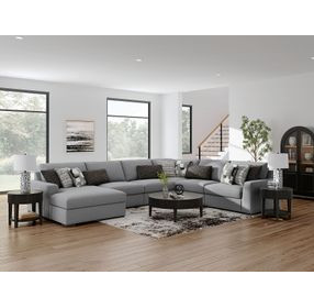Bealton Salt and Pepper 6 Piece Sectional with LAF Chaise