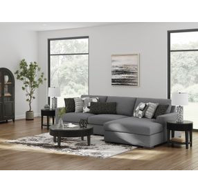 Bealton Salt and Pepper 3 Piece Sectional with RAF Chaise