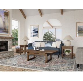 Calhoun Whiskey Oak Rectangular Occassional Table Set