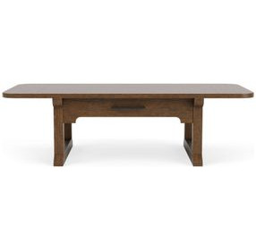 Calhoun Whiskey Oak Rectangular Occassional Table Set