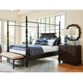 Kingstown Bellport Beige Upholstered 59" Bed Bench