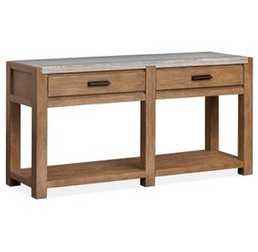 Plum Creek Sierra Brown Rectangular Sofa Table