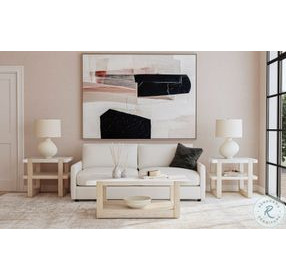 Newport Sunbleached Ash Rectangular End Table