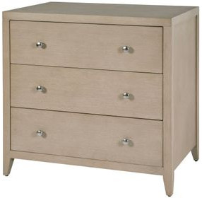 Dana Antique Taupe 3 Drawers Chest