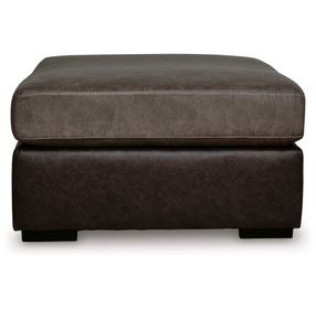 Helson Fossil Upholstered Rectangular Accent Ottoman
